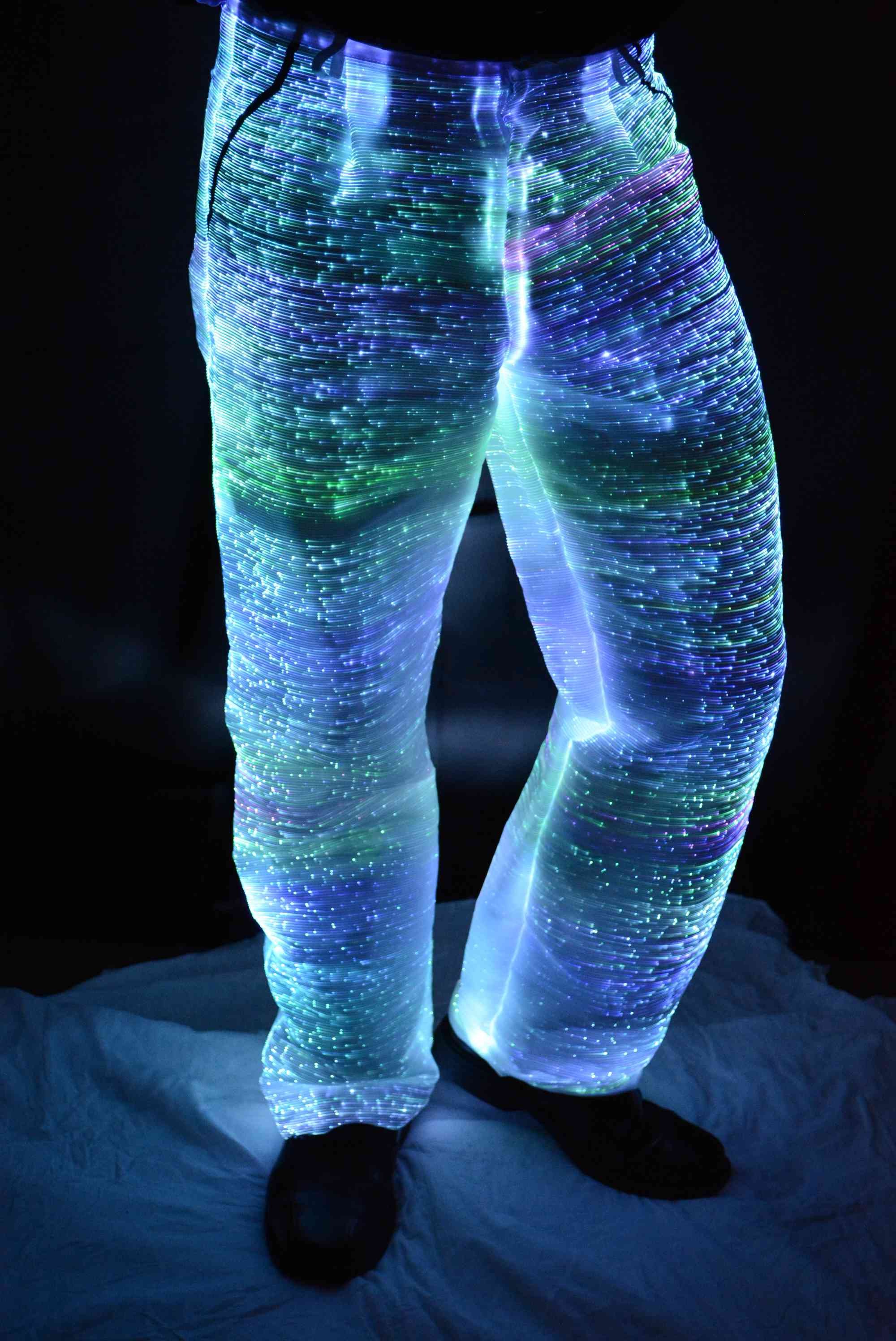Sound Activated Light up Suit Pants - Bluetooth - Image 3