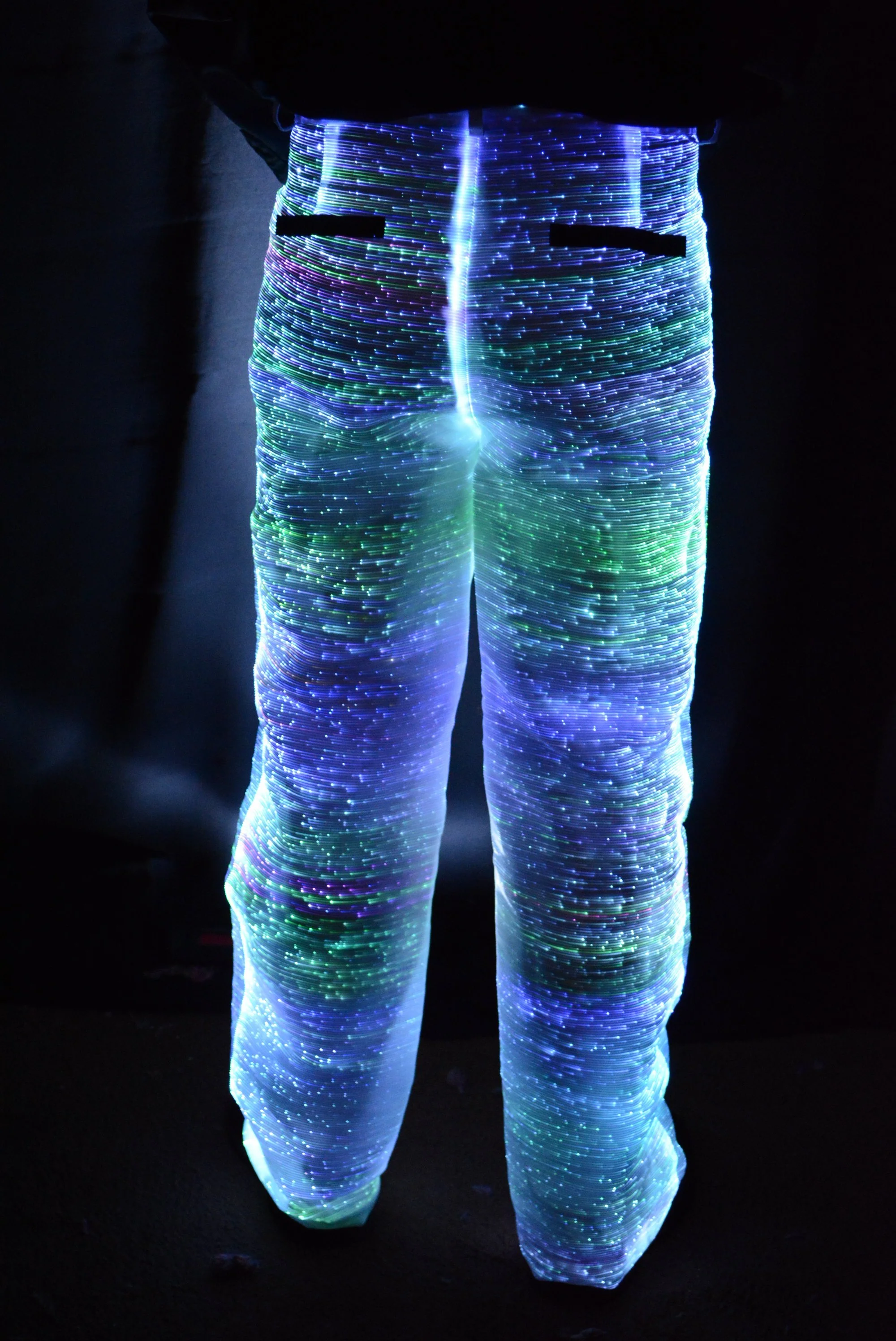 Sound Activated Light up Suit Pants - Bluetooth - Image 4