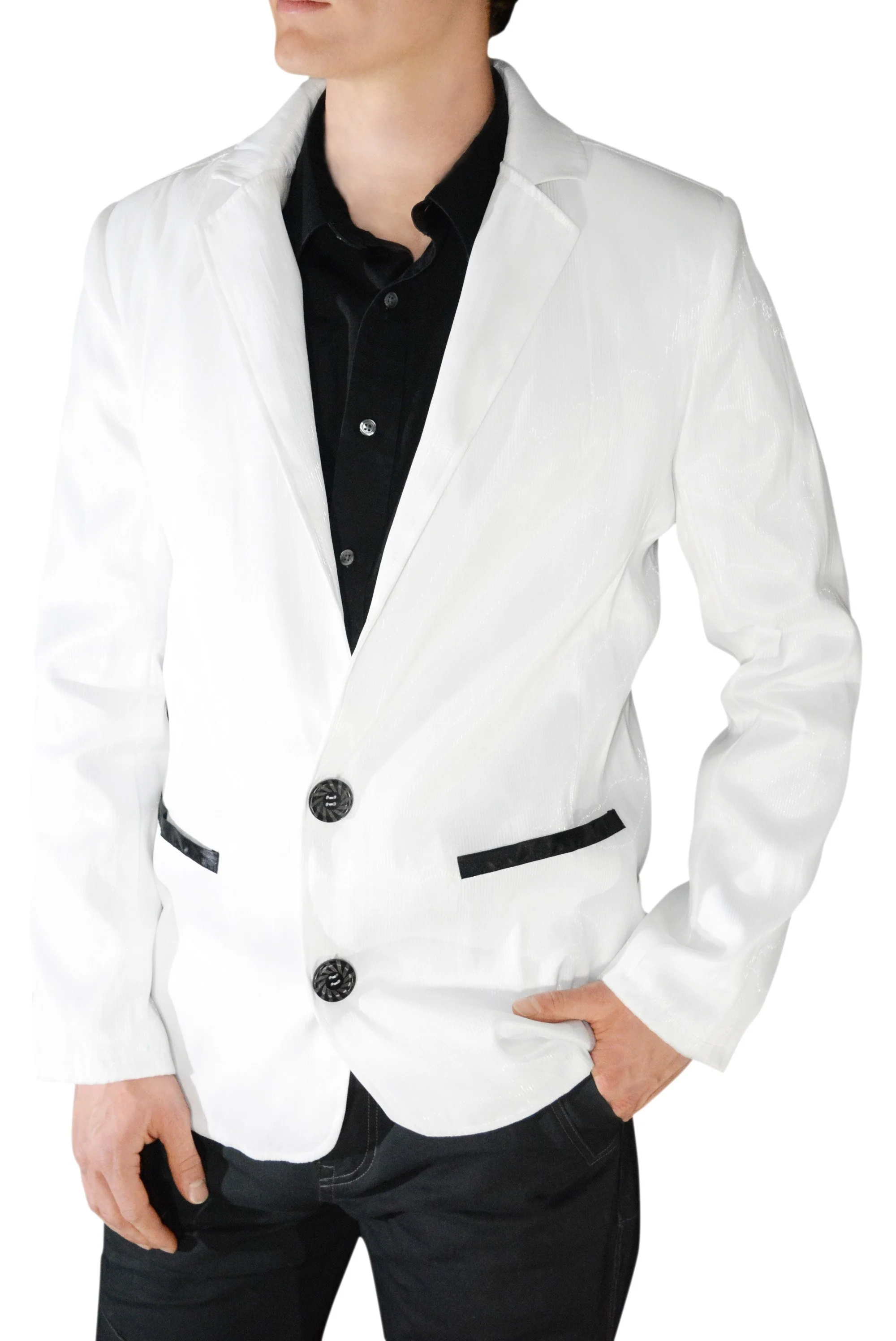 Sound Activated LED Light Up Fiber Optic Jackets - Bluetooth - Image 7