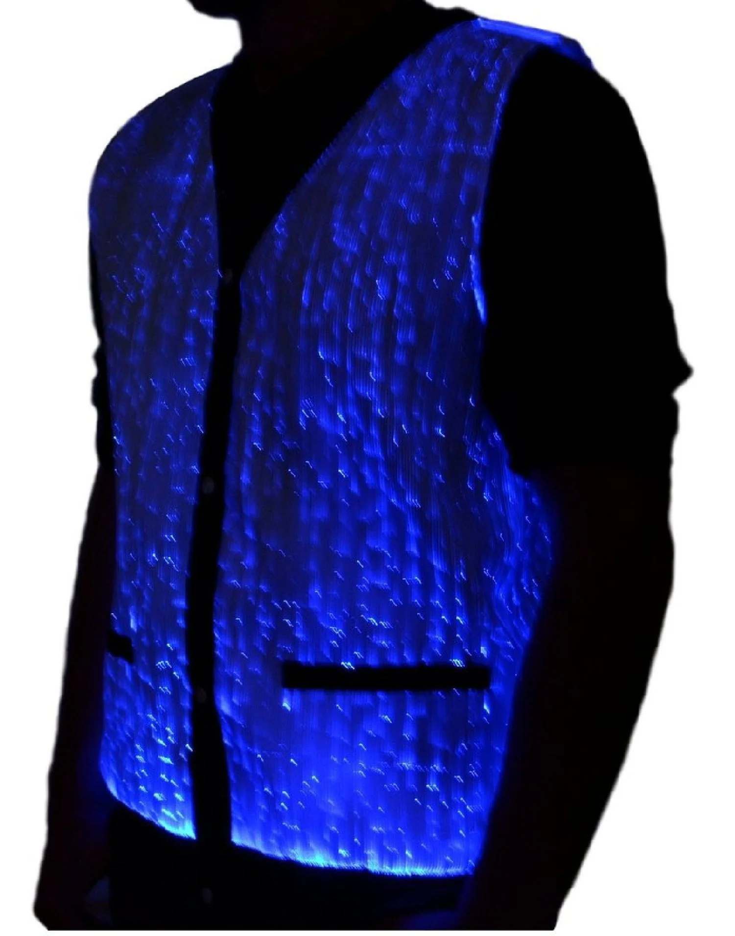 Fiber Optic Light Up Vest - Image 3