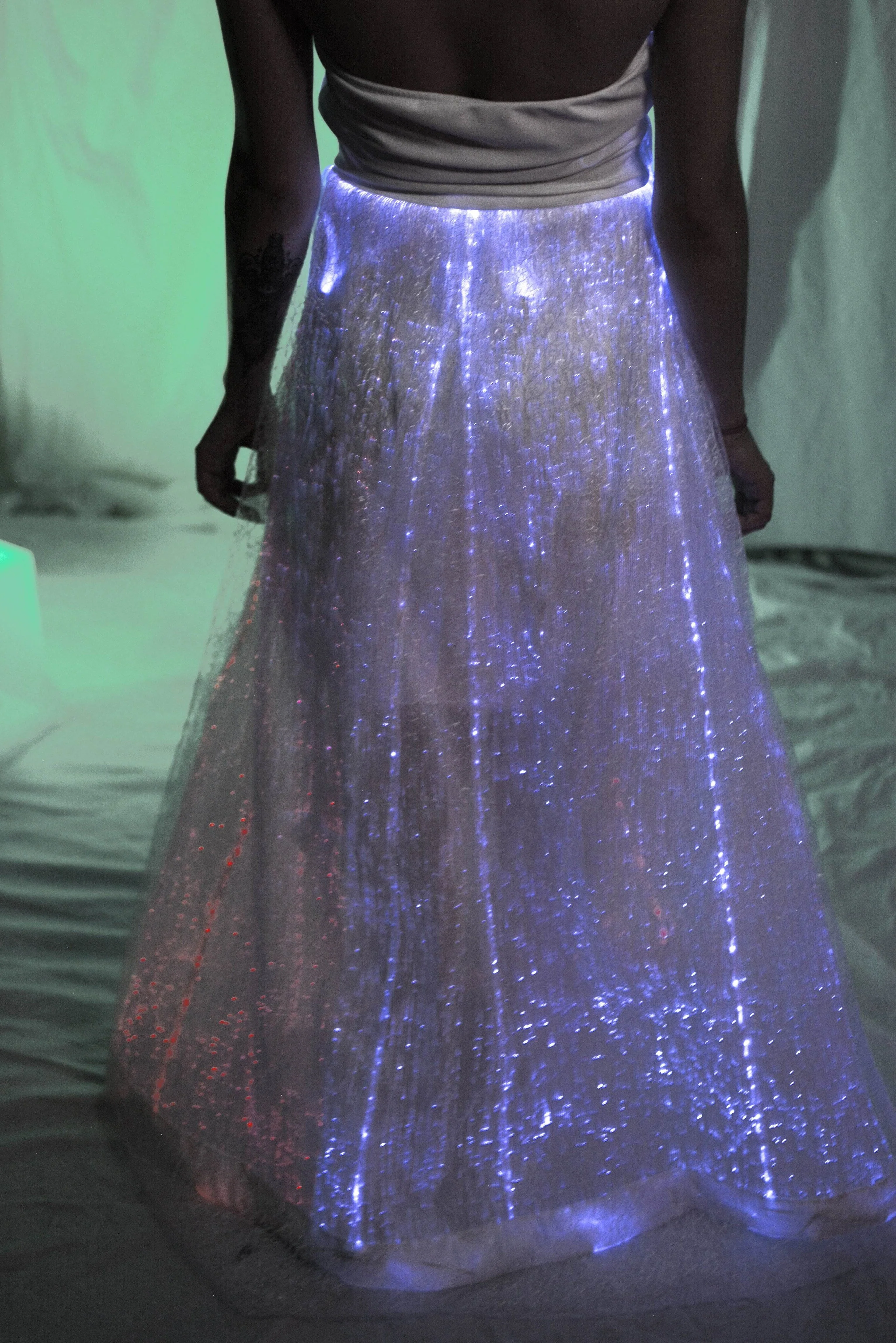 Fiber Optic Wedding Dress - Image 4