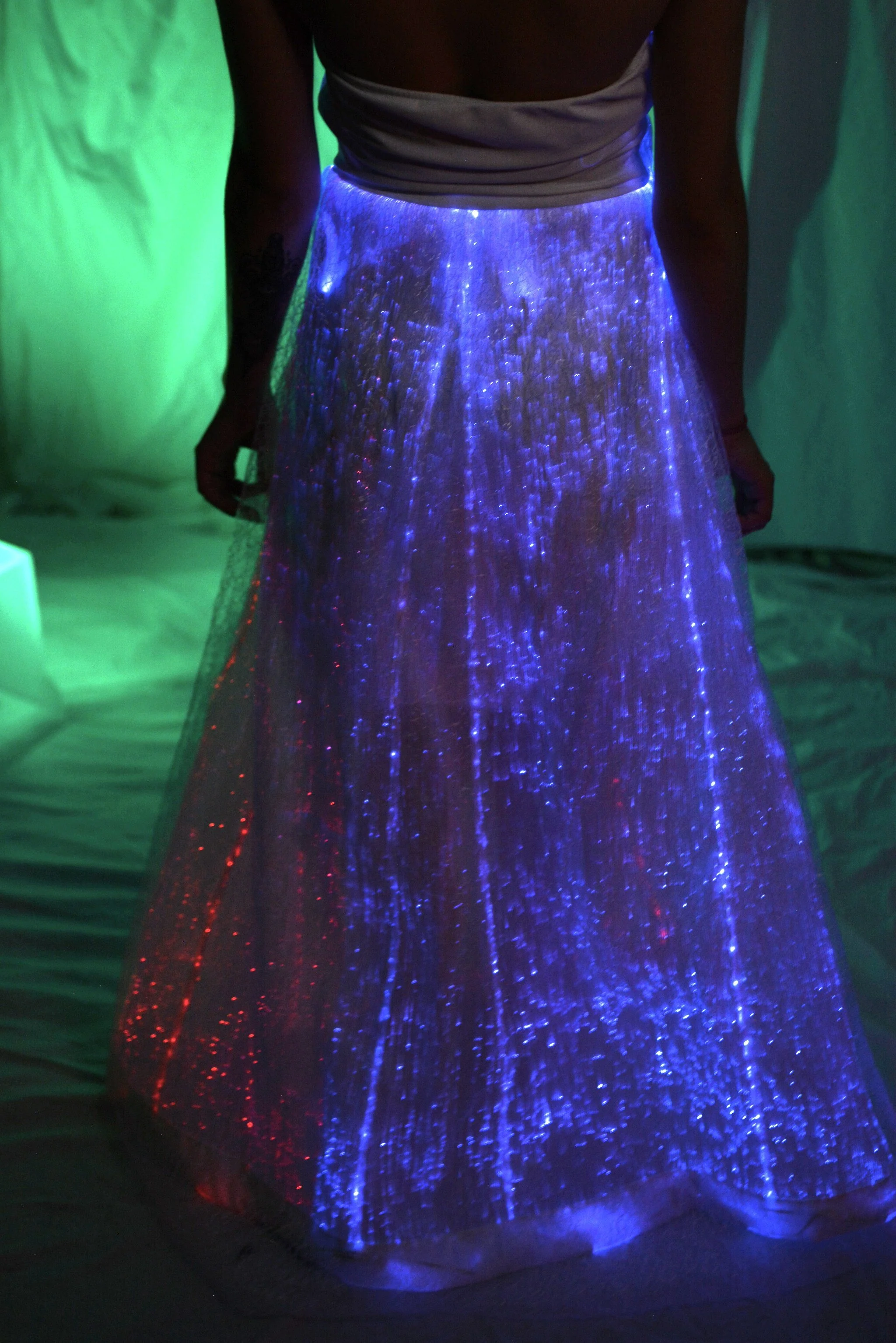 Fiber Optic Wedding Dress - Image 5